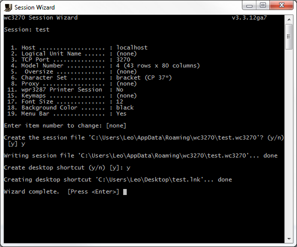 File:Configure 3270 Terminal Emulator.png