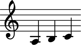 <<

\transpose c c {  \relative c { \key c \major \time 4/4 \omit Staff.TimeSignature a' b c }  }
>>