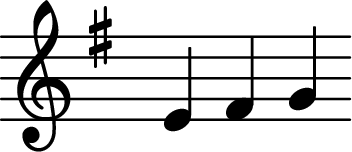 <<

\transpose c g {  \relative c { \key c \major \time 4/4 \omit Staff.TimeSignature a' b c }  }
>>