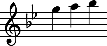 <<

\transpose c bes {  \relative c' { \key c \major \time 4/4 \omit Staff.TimeSignature a' b c }  }
>>