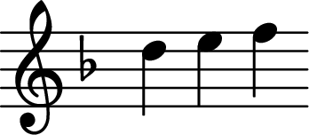 <<

\transpose c f {  \relative c' { \key c \major \time 4/4 \omit Staff.TimeSignature a' b c }  }
>>